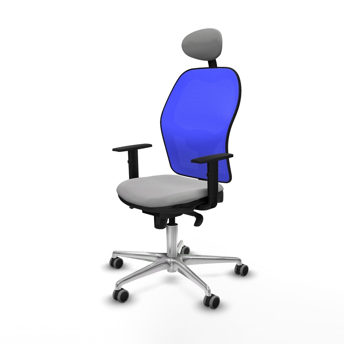 Kontorsstol med nackstöd Jorquera Piqueras y Crespo 1D086G1 Ljusgrå - 2
