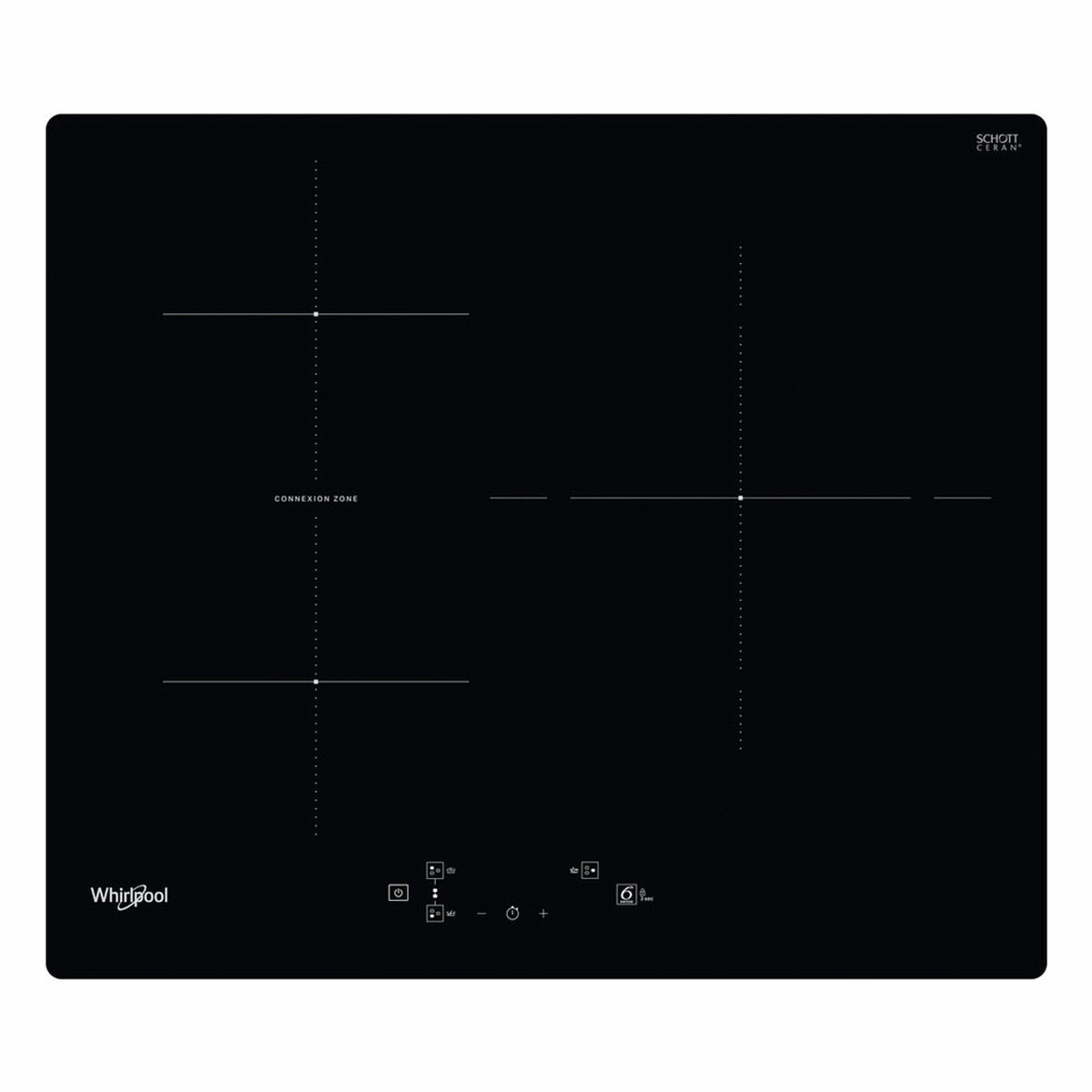 Induktionshäll Whirlpool Corporation WBQ4860NE 59 cm 5700 W