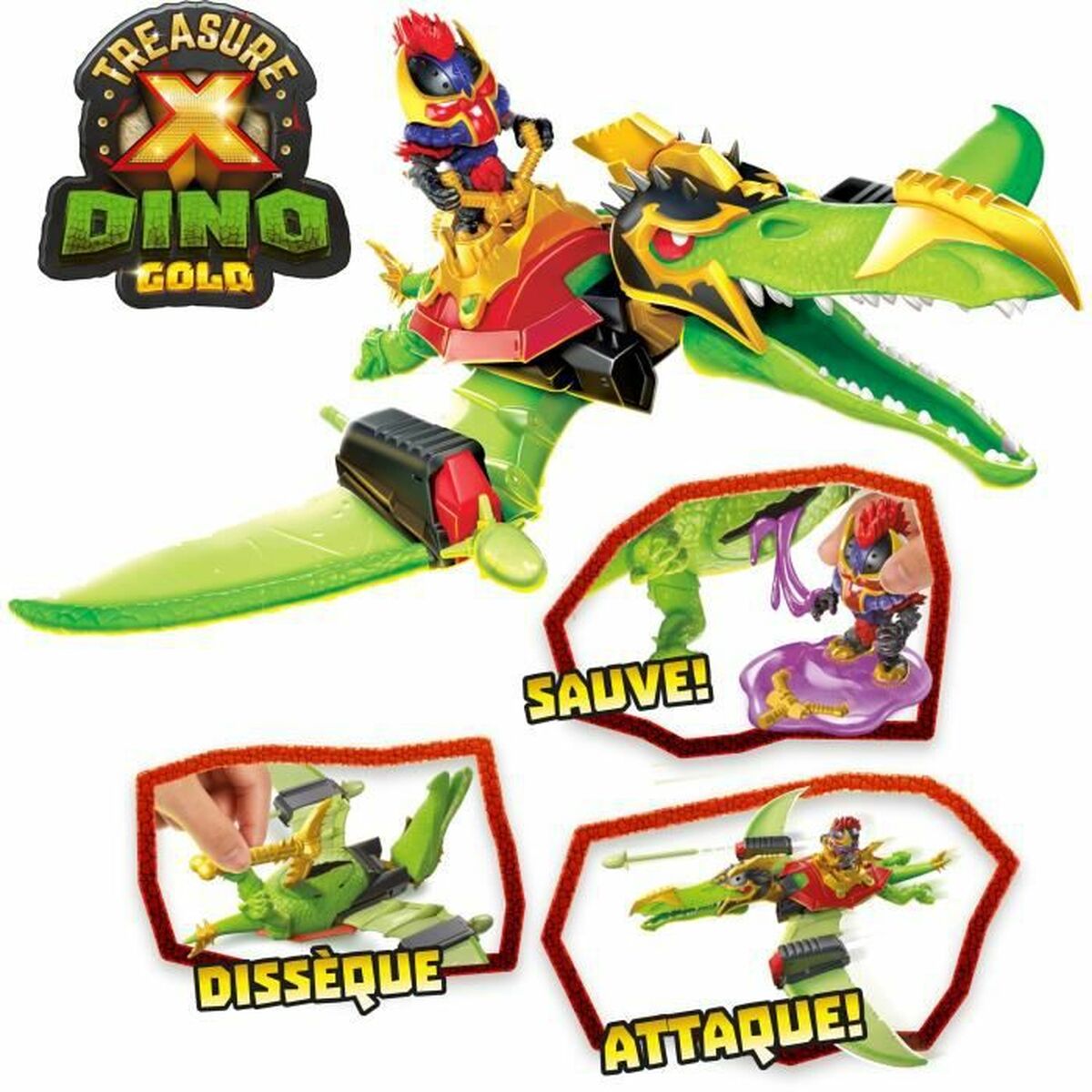 Playset Moose Toys Treso Dinosaurie - 4