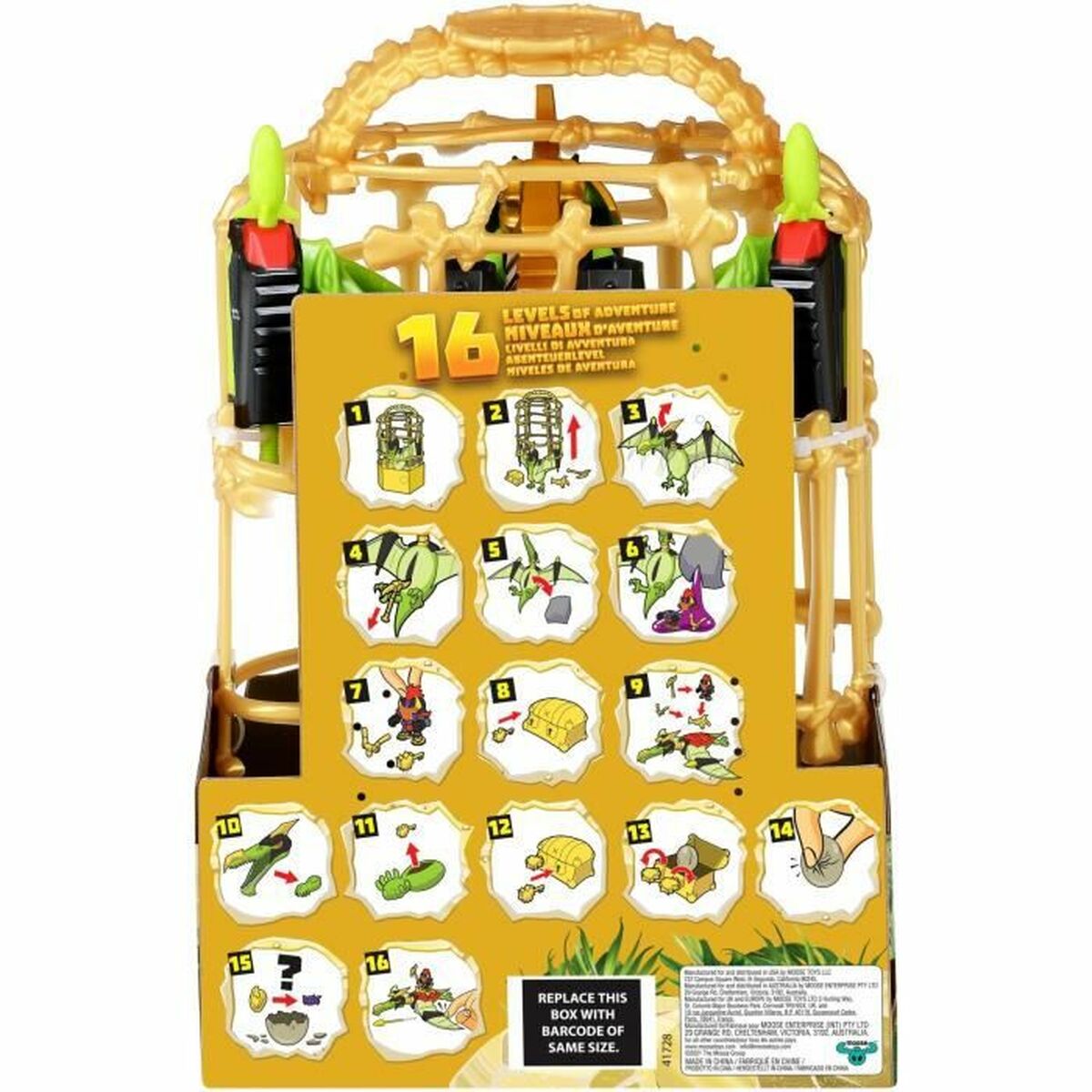 Playset Moose Toys Treso Dinosaurie - 8