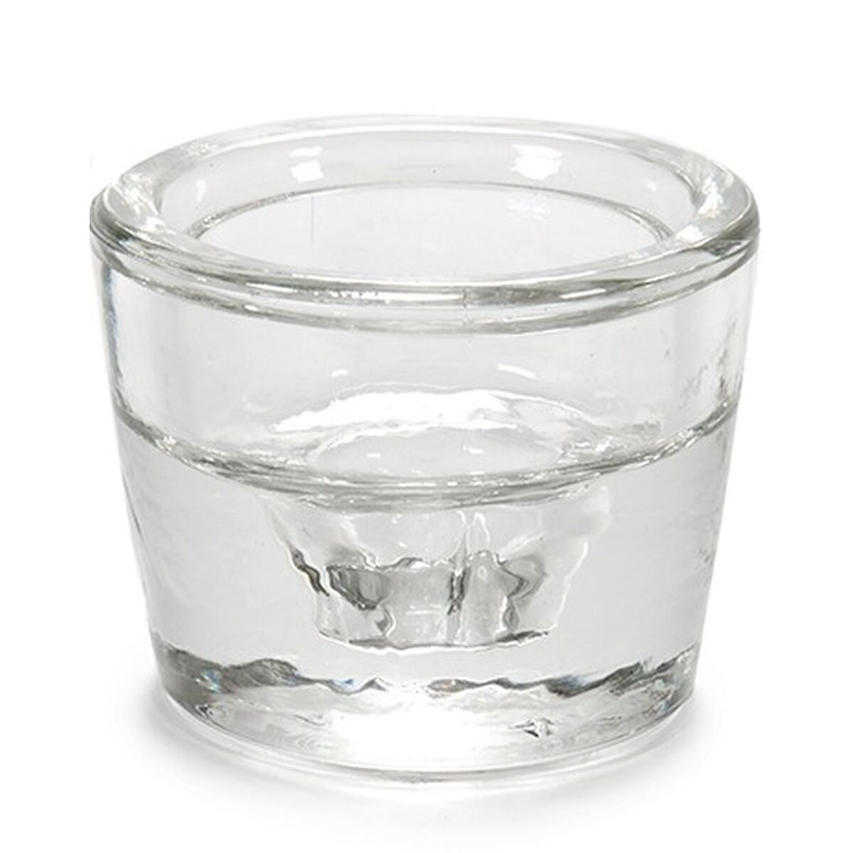 Ljusstakar Gift Decor Transparent Glas 6 x 4,3 x 6 cm (12 antal) - 2