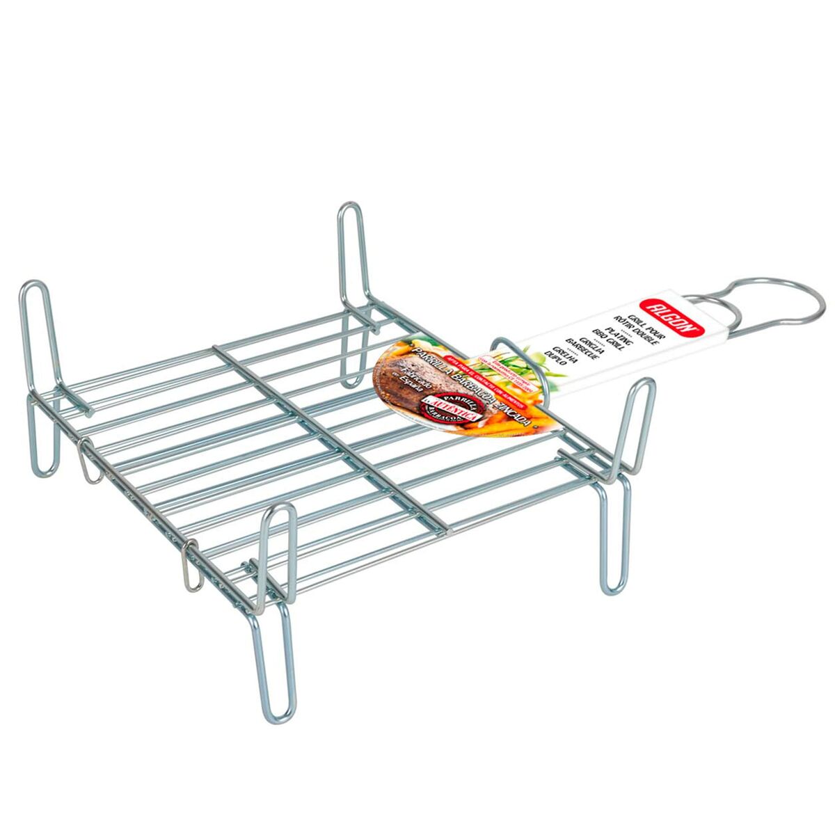 Grill Algon   Double Galvaniserad 25 x 25 cm (5 antal) - 2