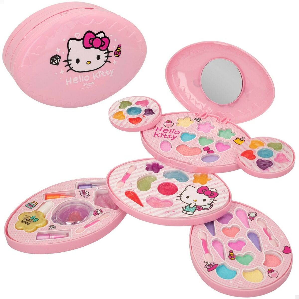 Sminkset för barn Hello Kitty 15,5 x 7 x 10,5 cm 6 antal - 5