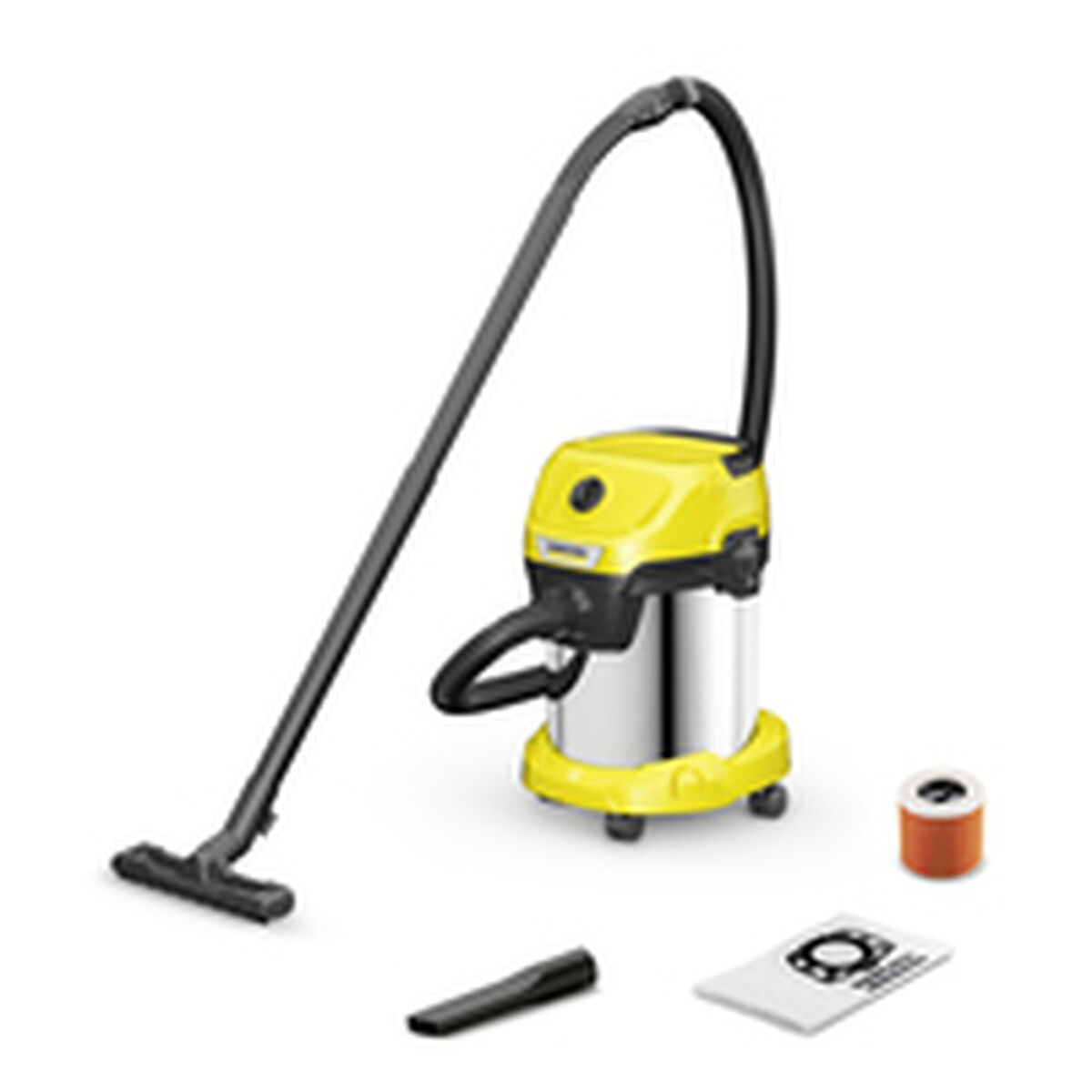 Utsug Kärcher WD 3 S V-17/4/20 Gul 1000 W - 9