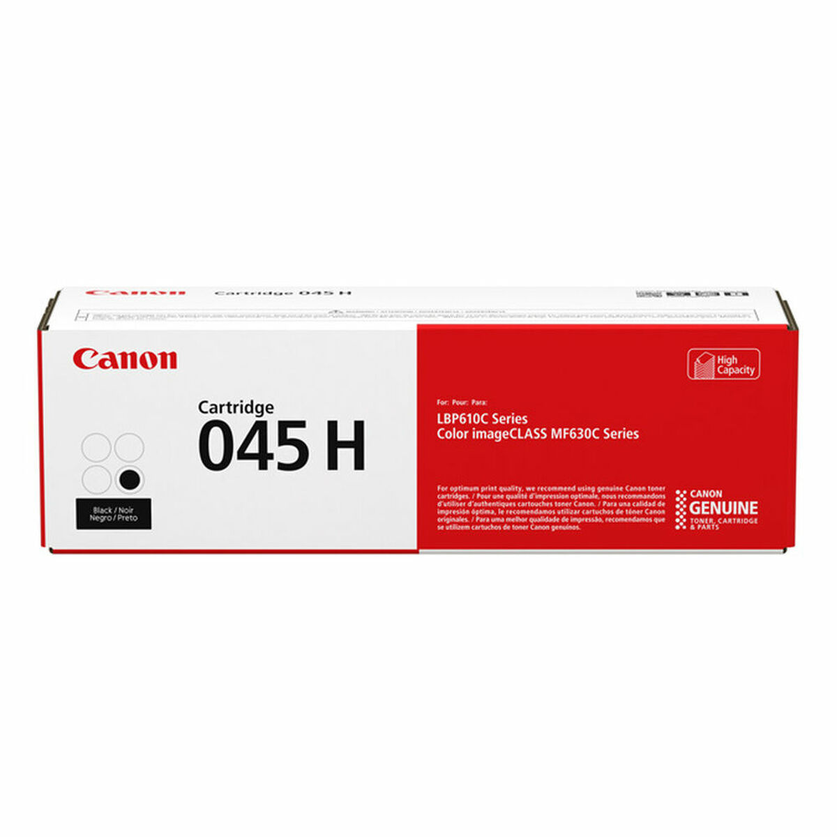 Original Toner Canon 045 H Svart - 2