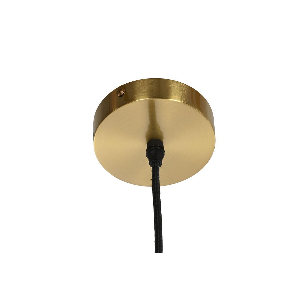 Taklampa DKD Home Decor Vit Gyllene PVC Metall 50 W 38 x 38 x 32 cm - 4