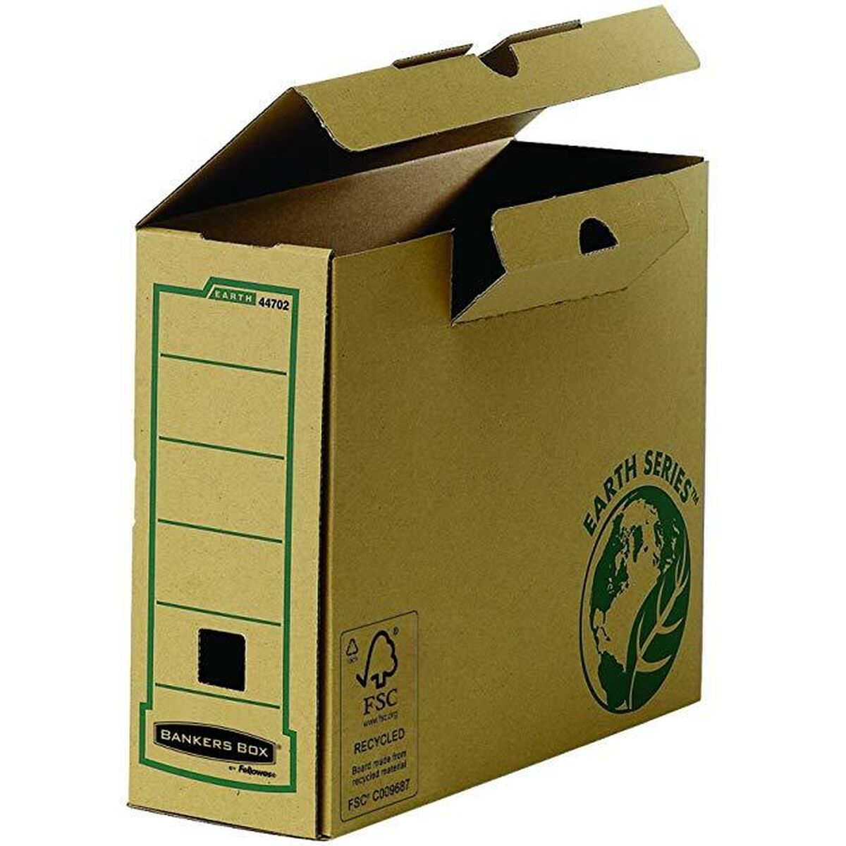 Filbox Fellowes Brun A4 100 mm (20 antal) - 2