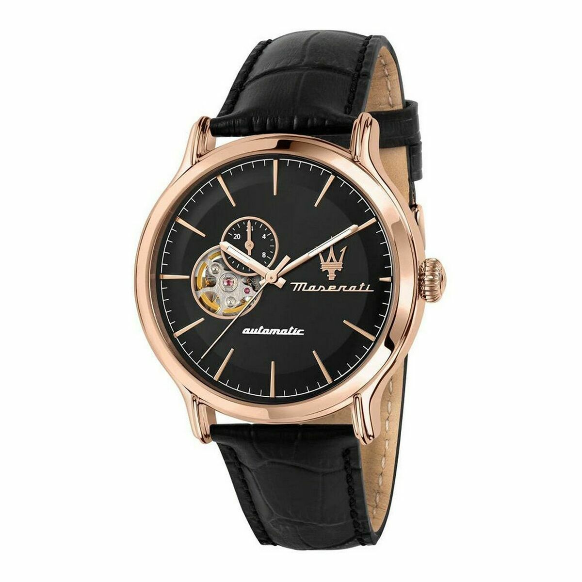 Herrklocka Maserati EPOCA AUTOMATIC Svart