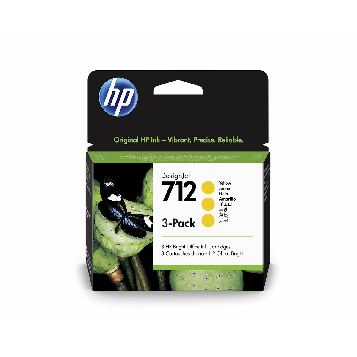 Original Bläckpatron HP DesignJet 712 Gul - 2