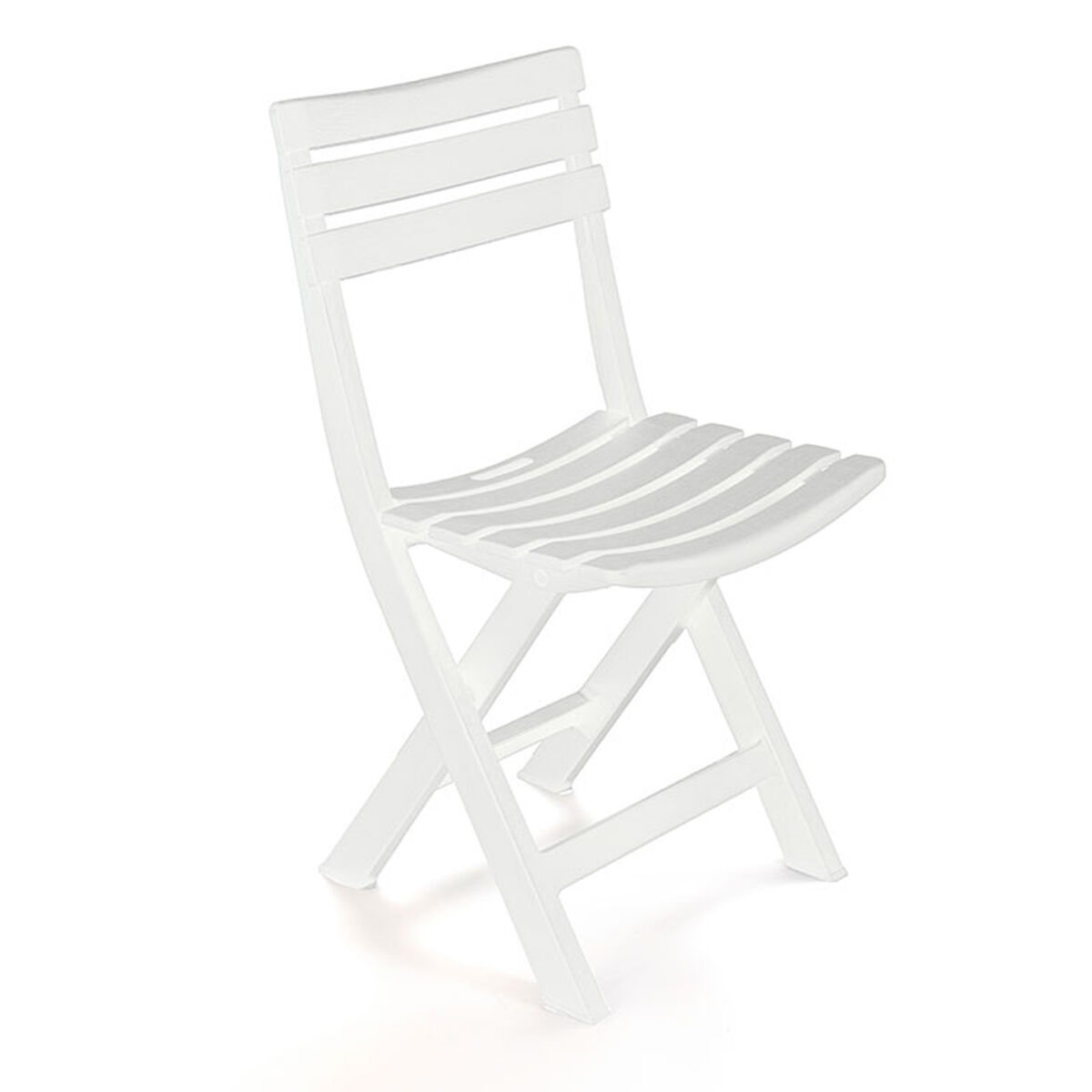 Hopfällbar Stol IPAE Progarden Birki bir80cbi Vit 44 x 41 x 78 cm