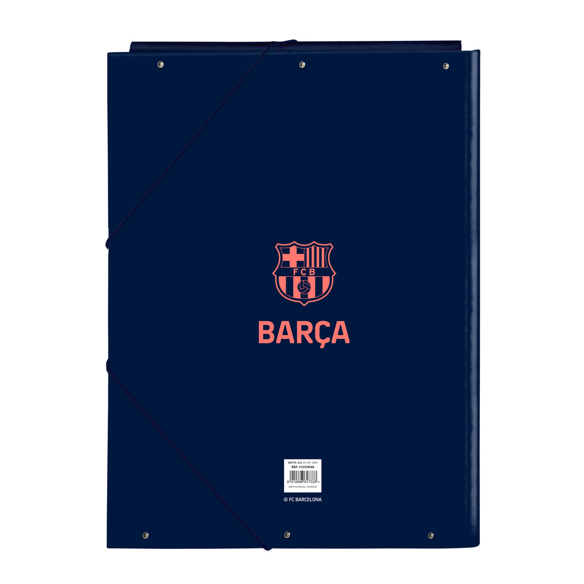 Ringpärm F.C. Barcelona Marinblå A4 26 x 33.5 x 2.5 cm - 2
