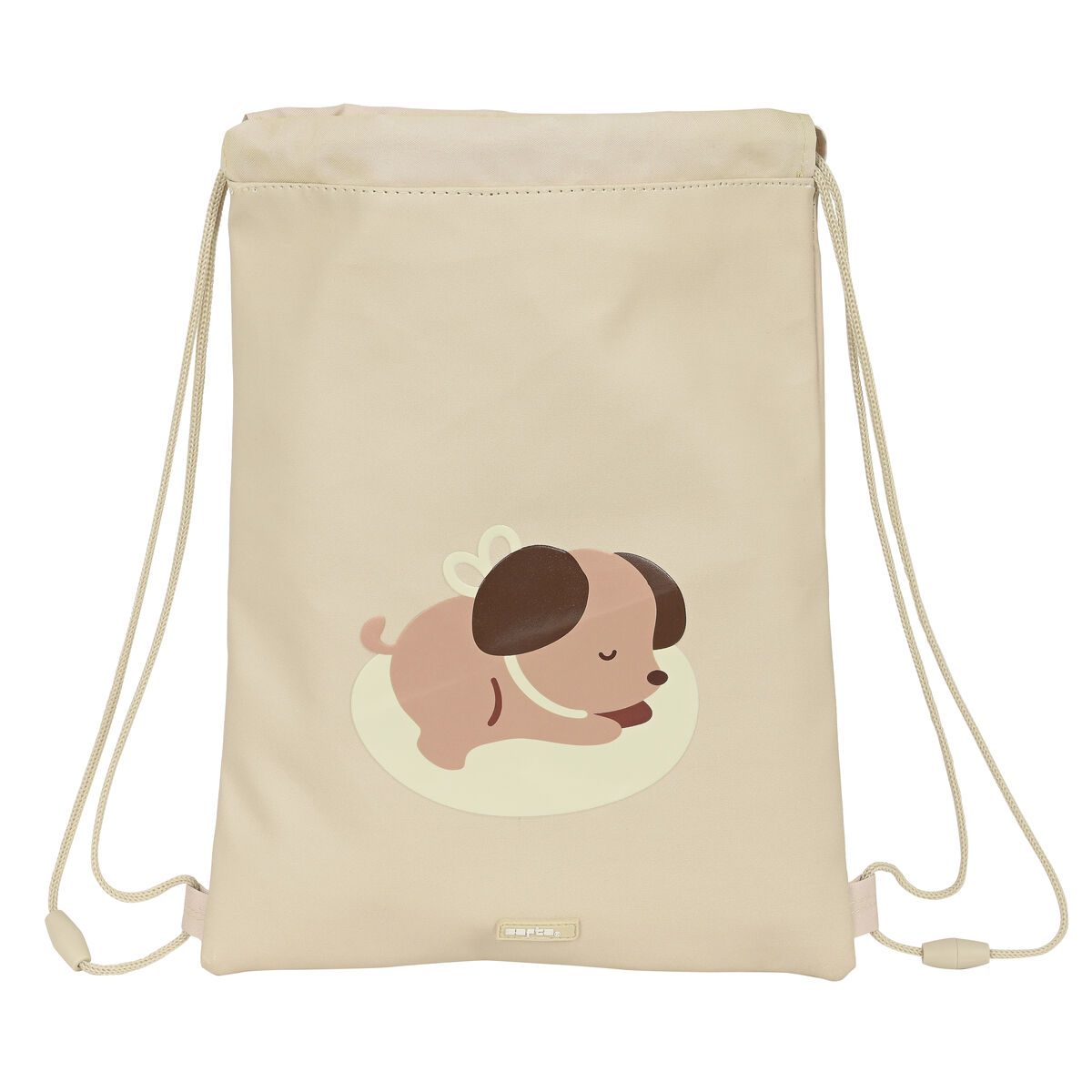 Skopåse med remmar Safta Puppy Beige - 5