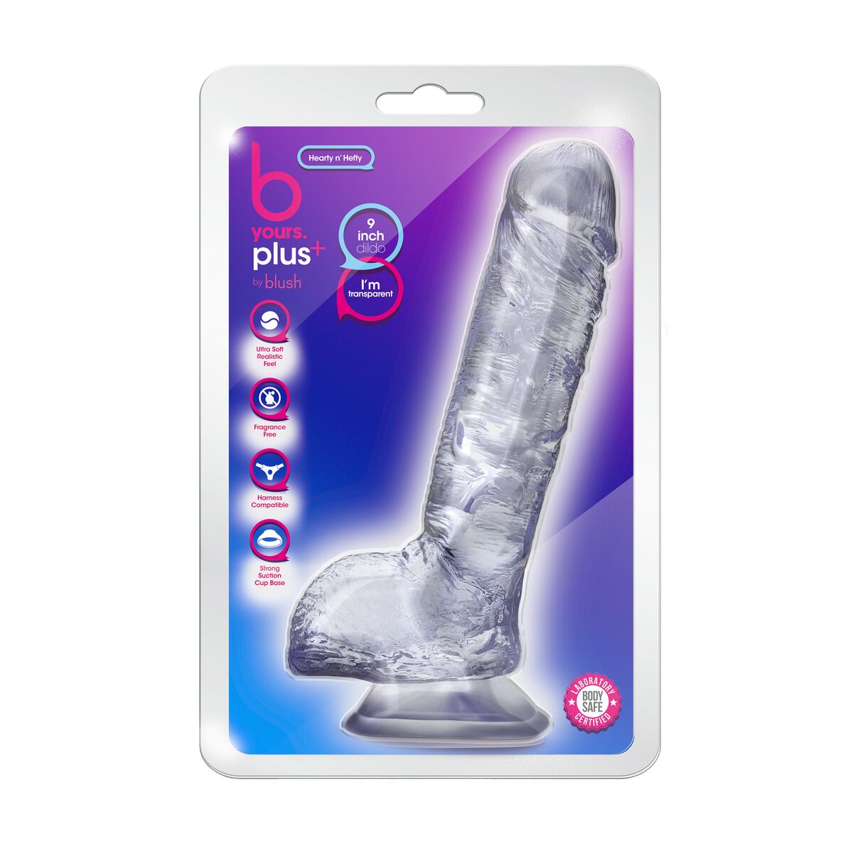 Realistisk dildo Blush B yours TPE Ø 4,4 cm (16,5 cm) - 4
