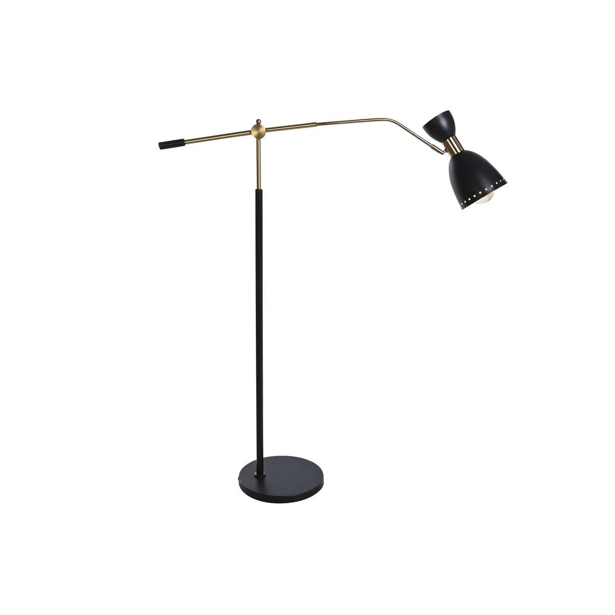 Golvlampa DKD Home Decor 109 x 30 x 168 cm Svart Gyllene Metall 220 V 50 W - 5