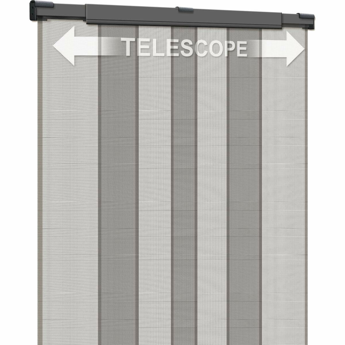 Insektsgard Schellenberg Dörrar Glasfiber Antracitgrå (95 x 220 cm) - 6