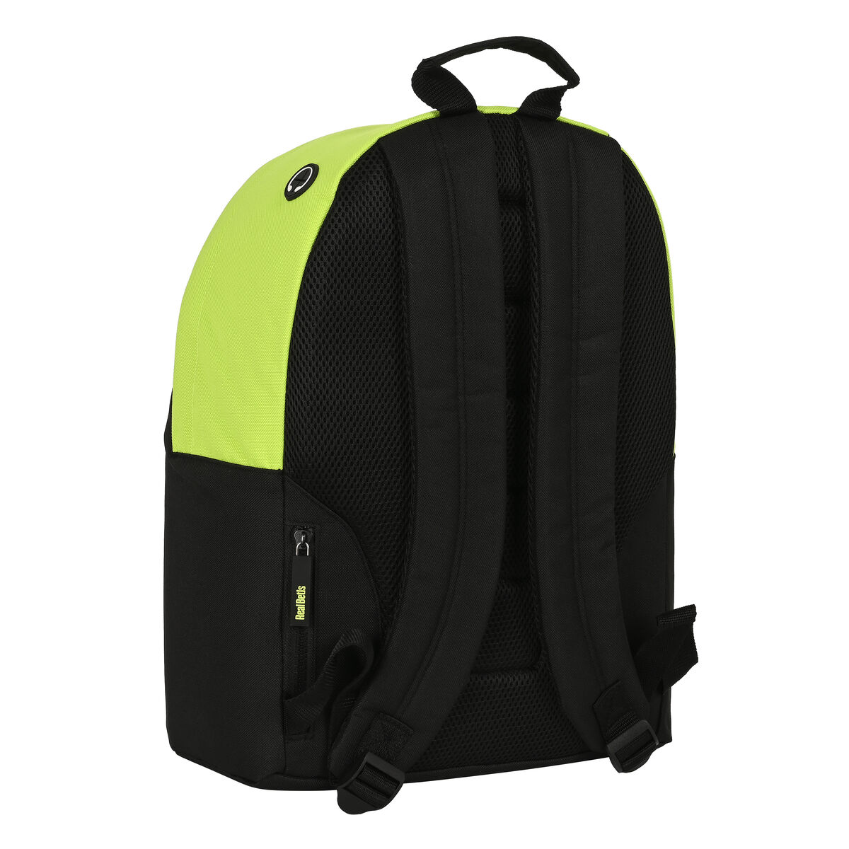 Skolryggsäck Real Betis Balompié   31 x 41 x 16 cm Svart Lime - 5