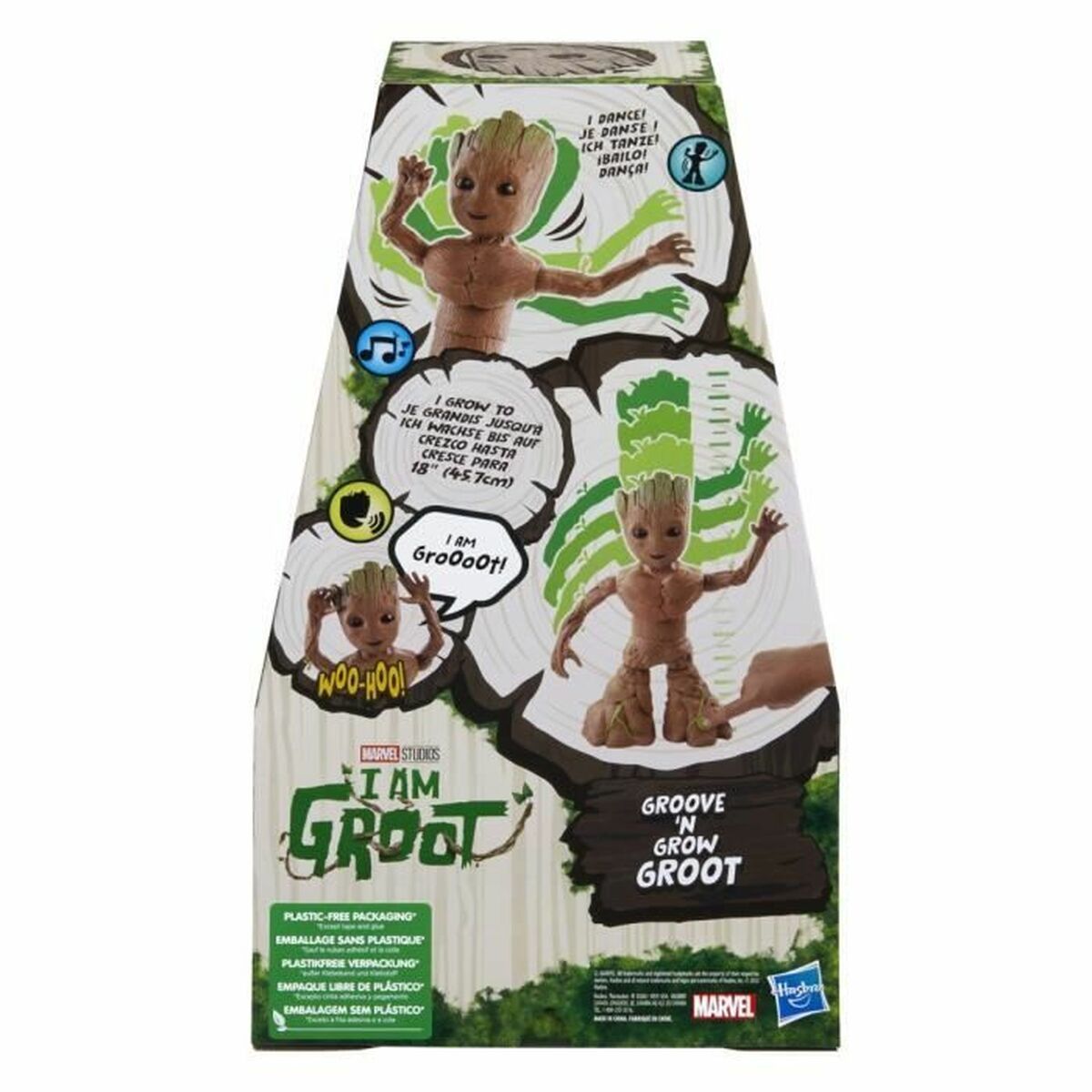 Actionfigurer Hasbro Groot - F80275E0 1 Delar - 2