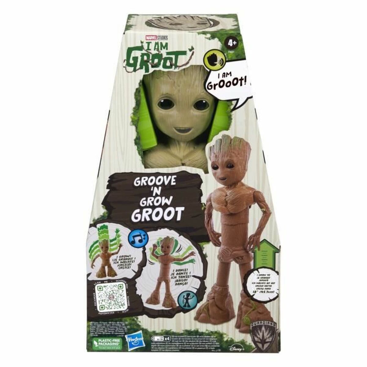 Actionfigurer Hasbro Groot - F80275E0 1 Delar - 3