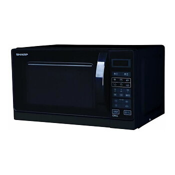 Mikrovågsugn med Grill Sharp R-742BKW 25 L Svart 900 W 25 L 1000 W