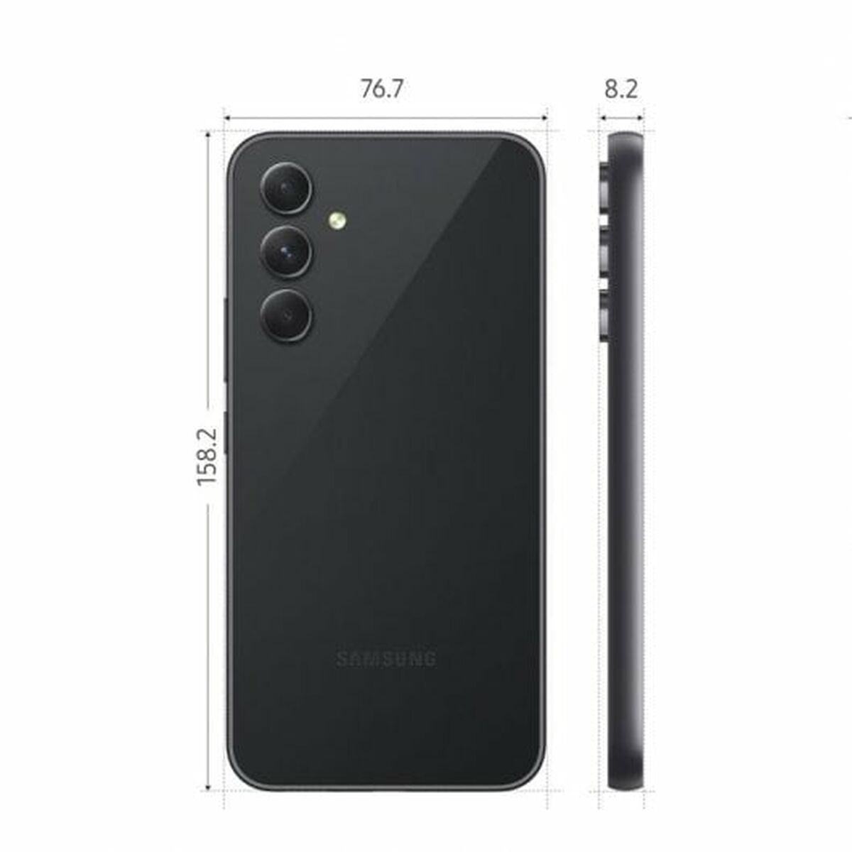 Smartphone Samsung A54 5G Octa Core 8 GB RAM 128 GB Grön - 2