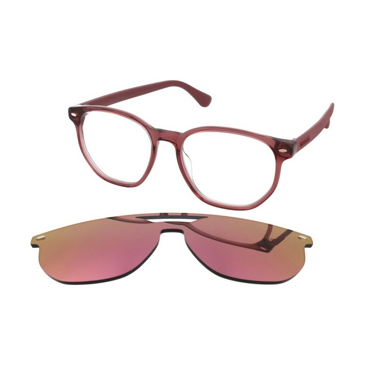 Glasögonbågar Havaianas UBATUBCSLHFVQ Rosa Ø 51 mm - 2
