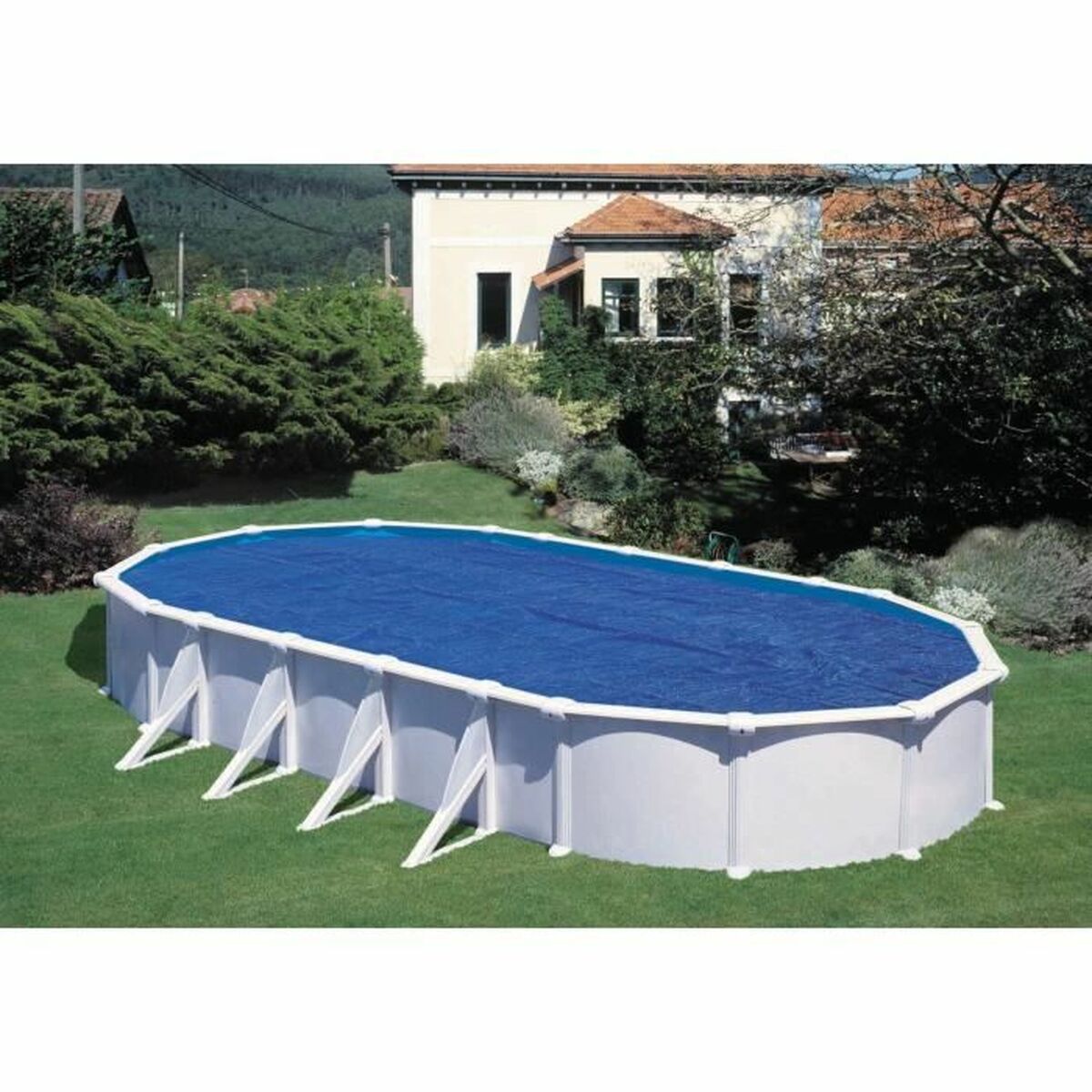 Pool Cover Gre CPROV610 Polyetylen Blå - 3