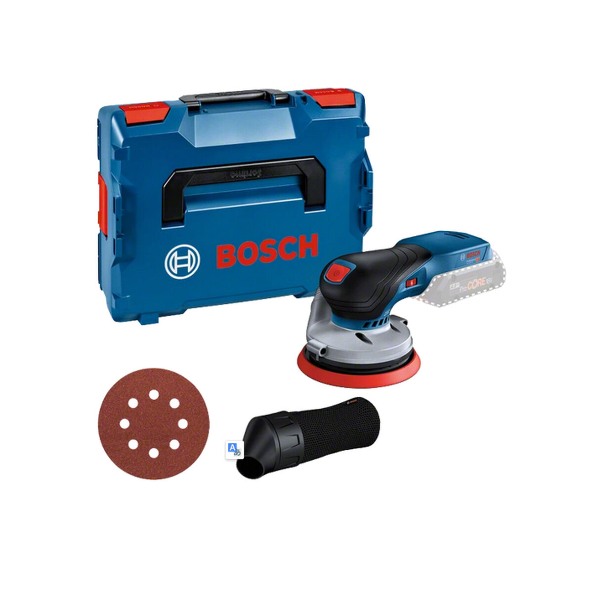 Excenterslip med slumpmässig bana BOSCH Professional GEX 18V-125 Ø 125 mm 18 V - 4