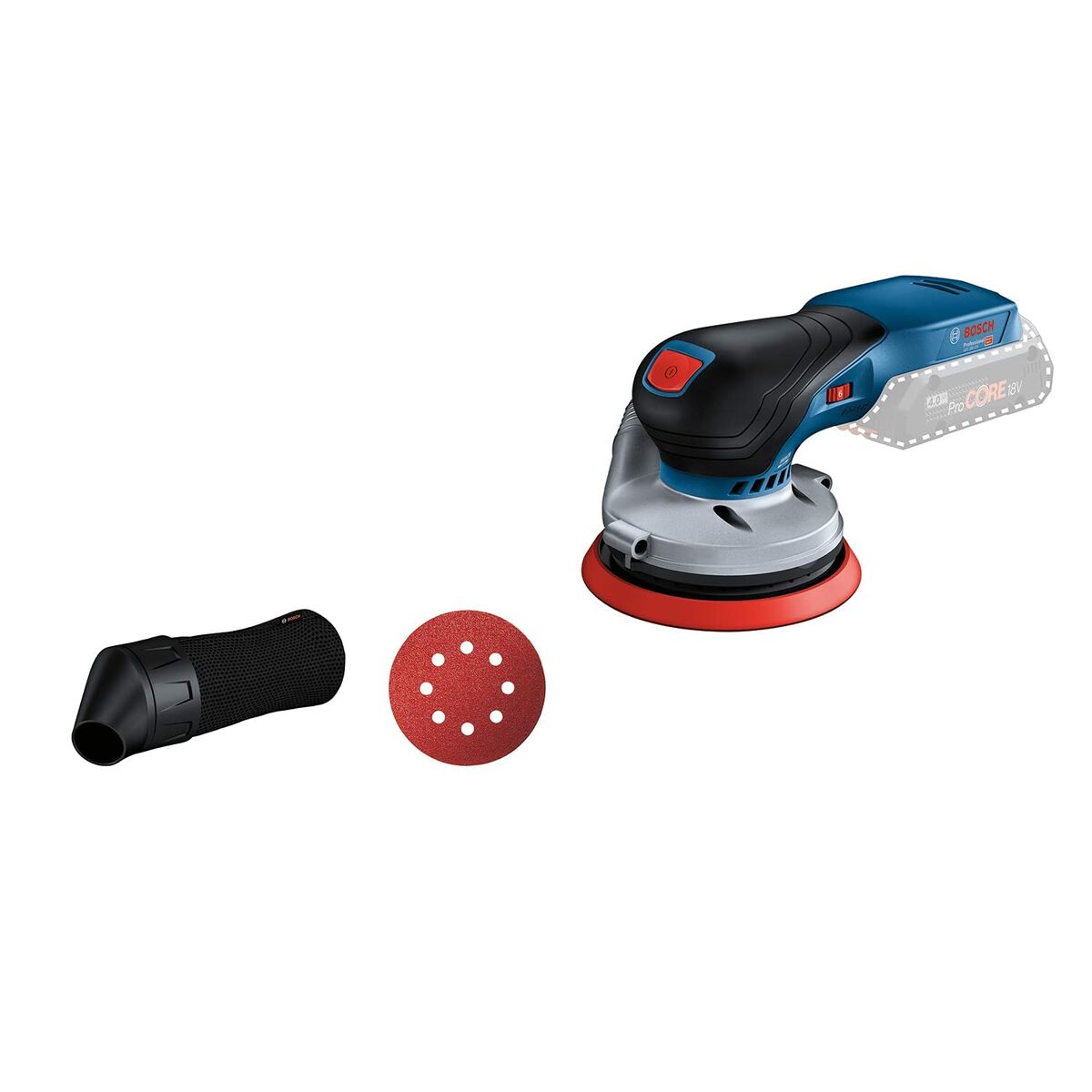 Excenterslip med slumpmässig bana BOSCH Professional GEX 18V-125 Ø 125 mm 18 V - 5