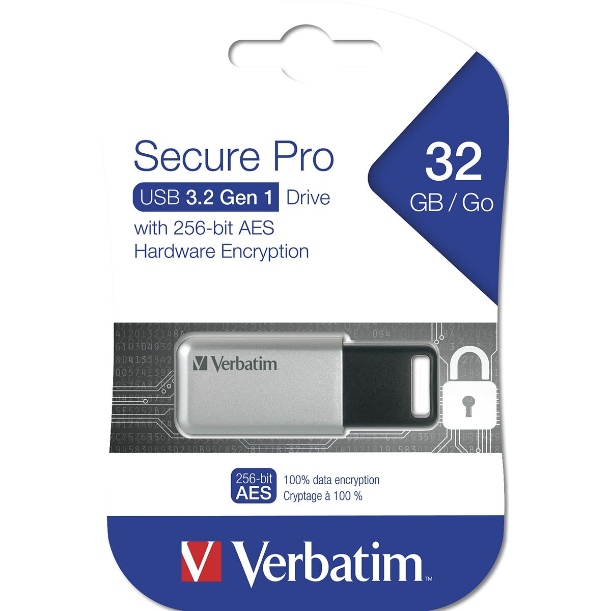 USB-minne Verbatim 98665 Grå 32 GB - 6