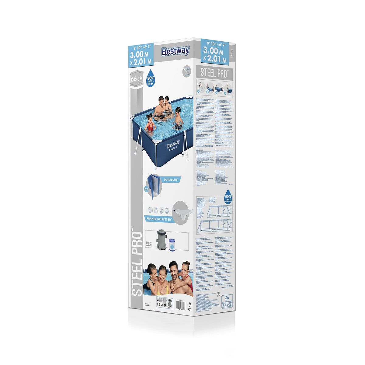 Bollhav Bestway Steel Pro  300 x 201 x 66 cm - 6
