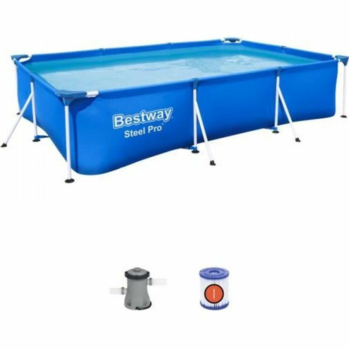 Bollhav Bestway Steel Pro  300 x 201 x 66 cm - 2