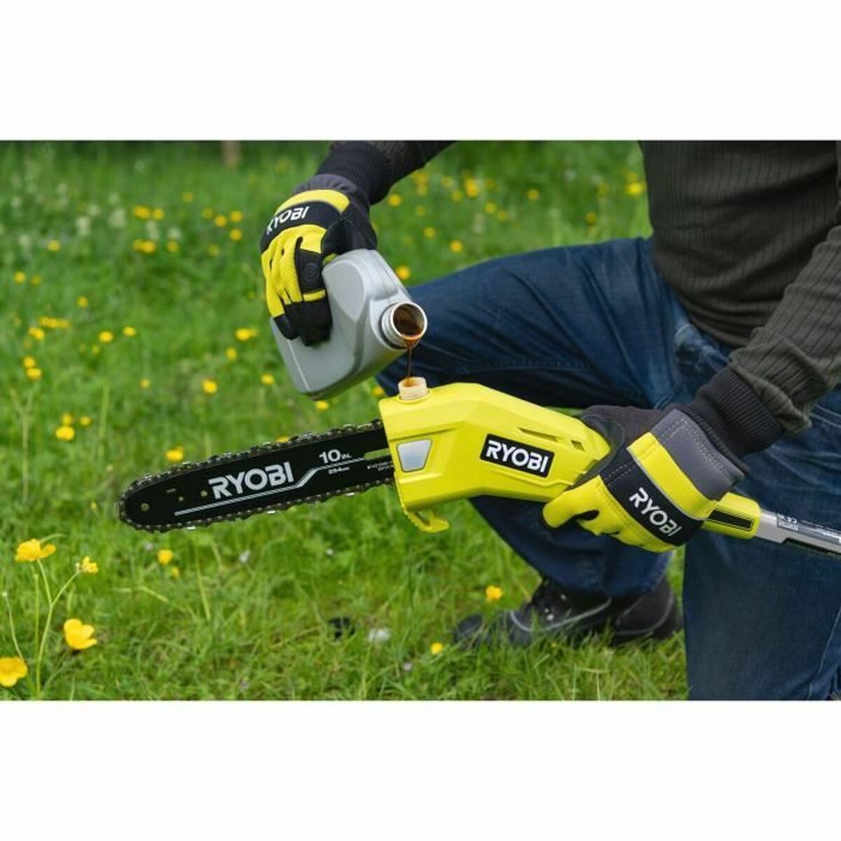 Utdragbar elektrisk sekatör Ryobi 36 V 25 cm 15º - 6