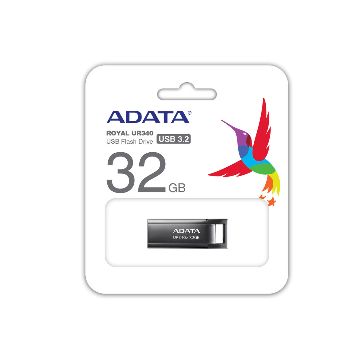 USB-minne Adata UR340 Svart 32 GB - 2
