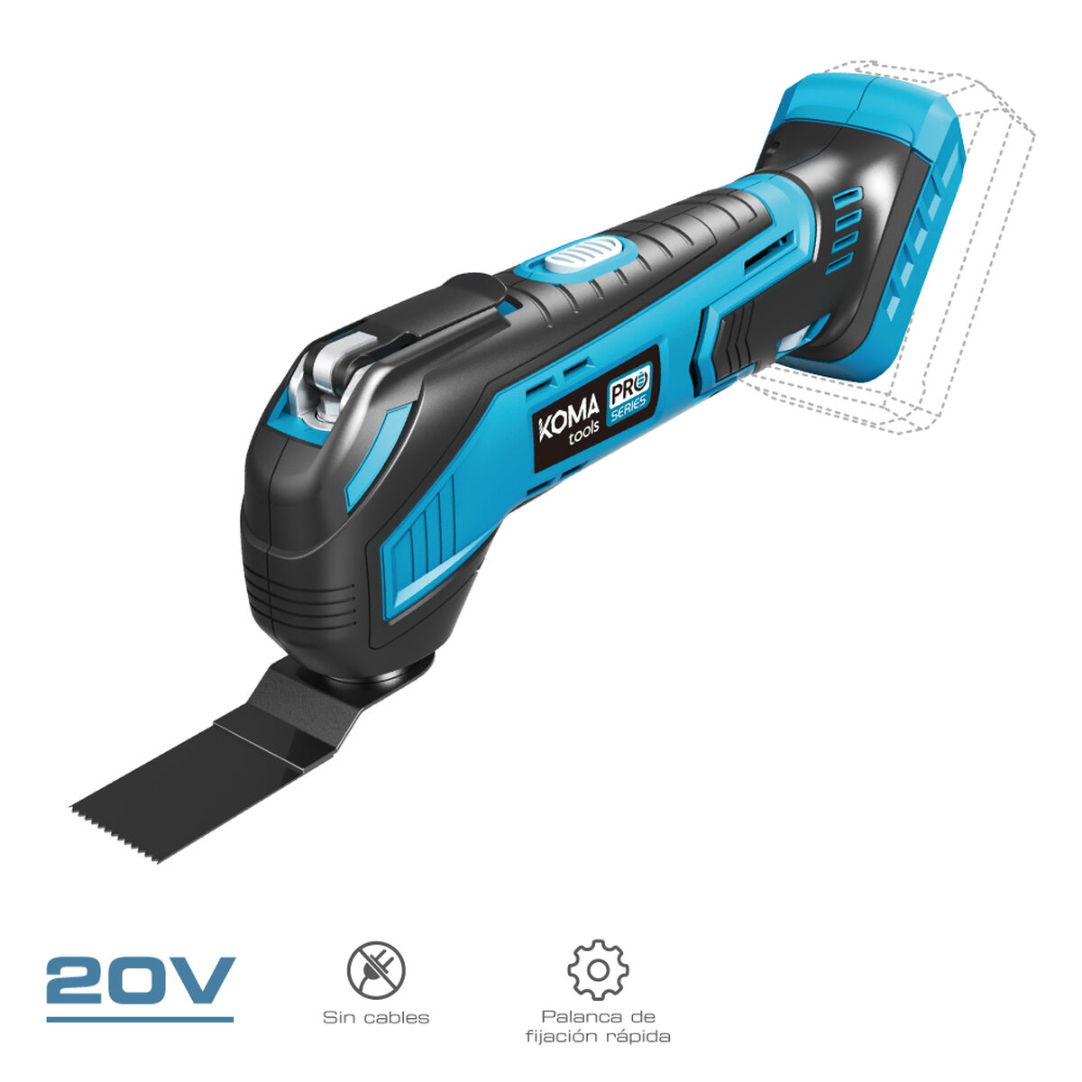 Multiverktyg Koma Tools Pro Series - 2