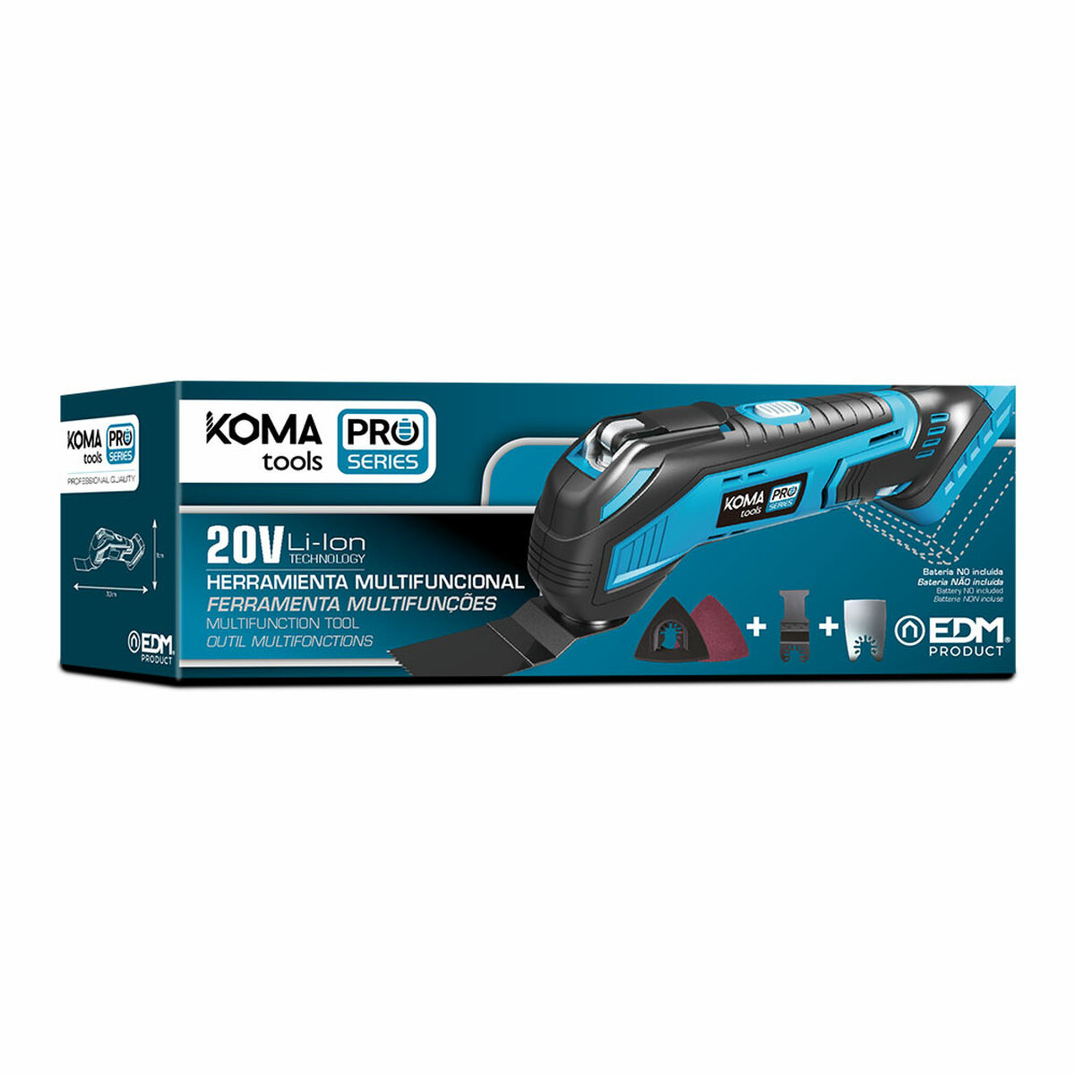 Multiverktyg Koma Tools Pro Series - 5