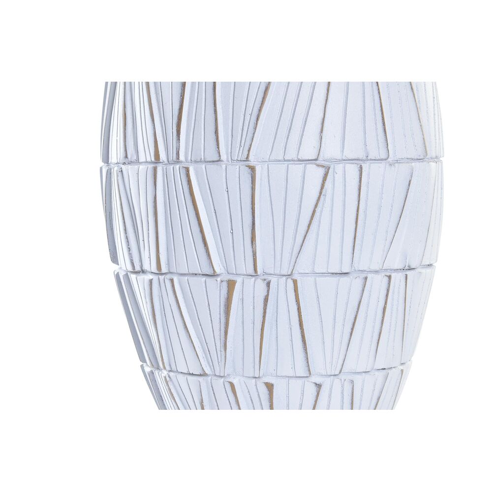 Vas DKD Home Decor Vit Harts Modern (19 x 19 x 60 cm) - 3