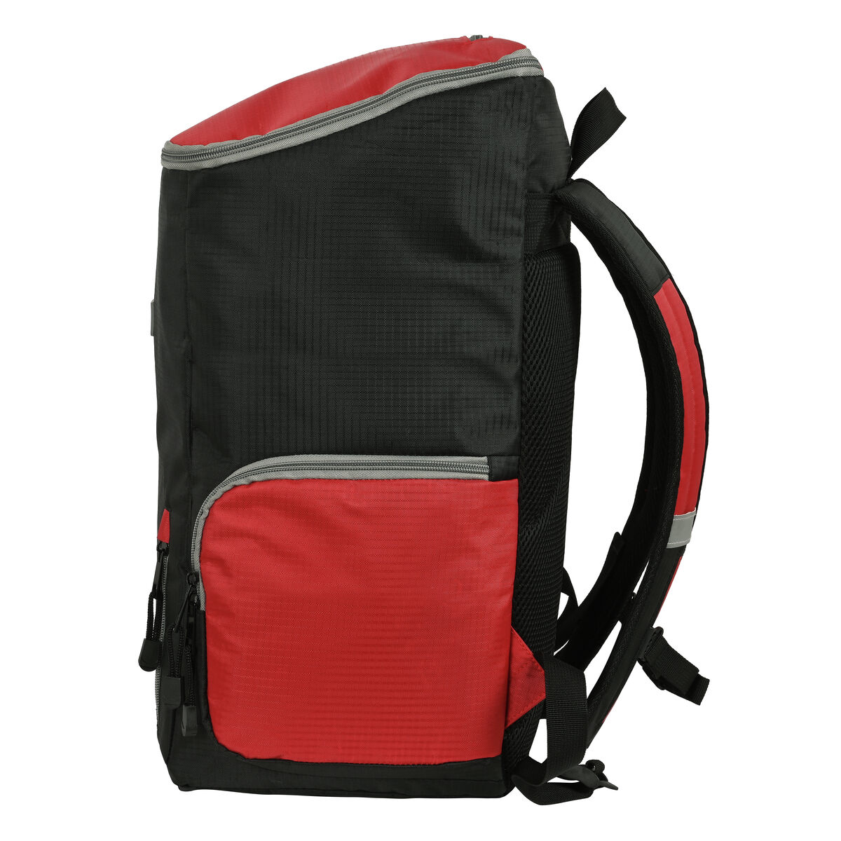 Ryggsäck Safta Multisports Svart Röd Sportig 28 x 50 x 22 cm - 5