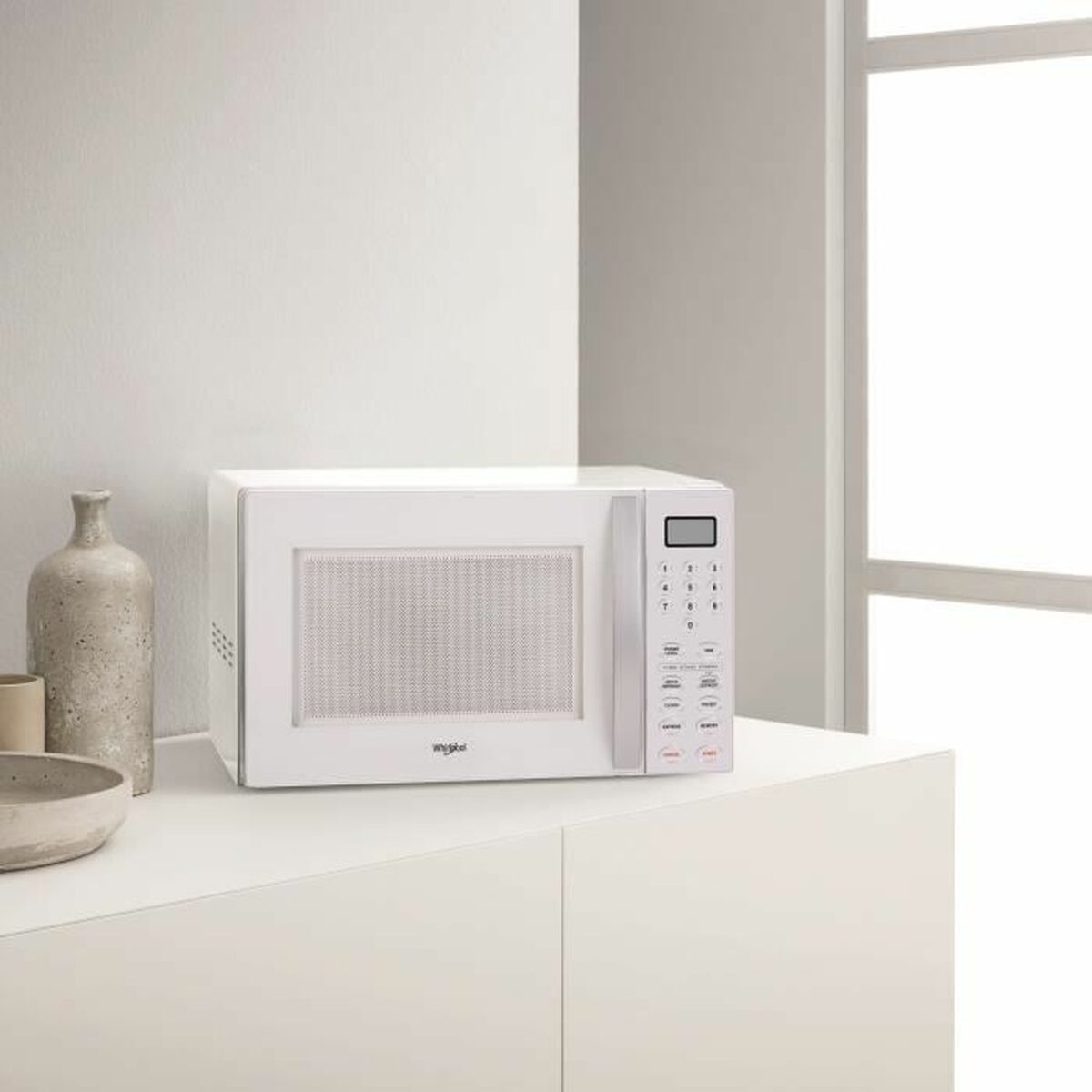 Mikrovågsung Whirlpool Corporation 850 W Vit 30 L - 3