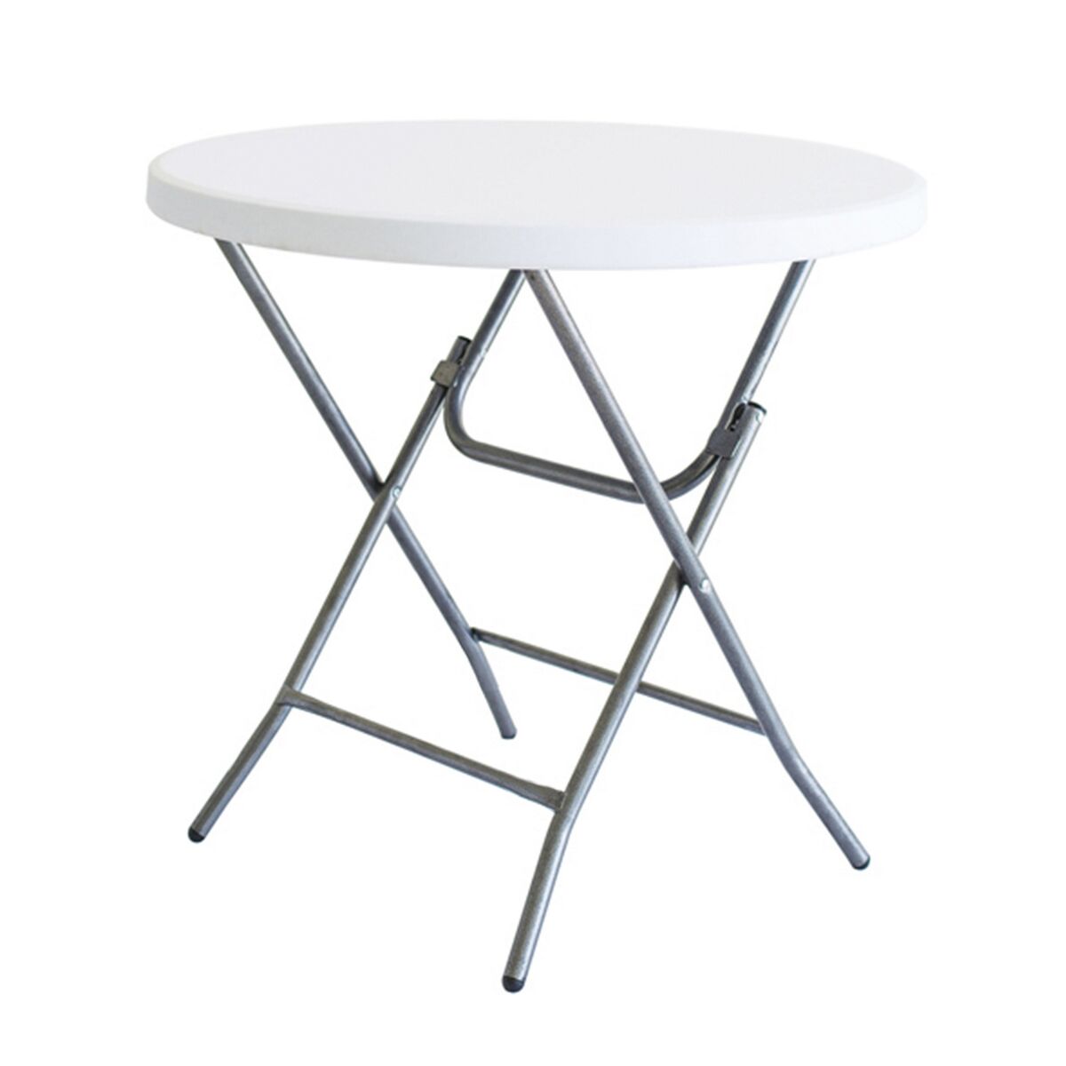 Fällbord Vit HDPE 80 x 80 x 74 cm