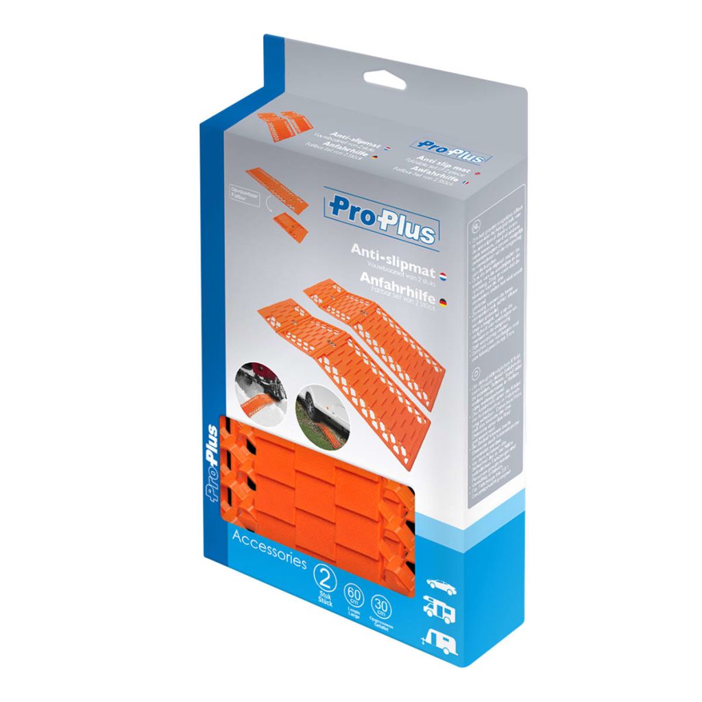 ProPlus hopfällbara greppmattor set med 2 st. 360835 - 5