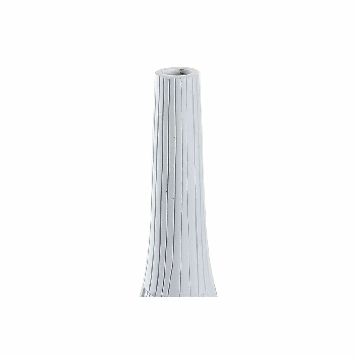 Vas DKD Home Decor Vit Harts Modern (18 x 18 x 50 cm) - 6