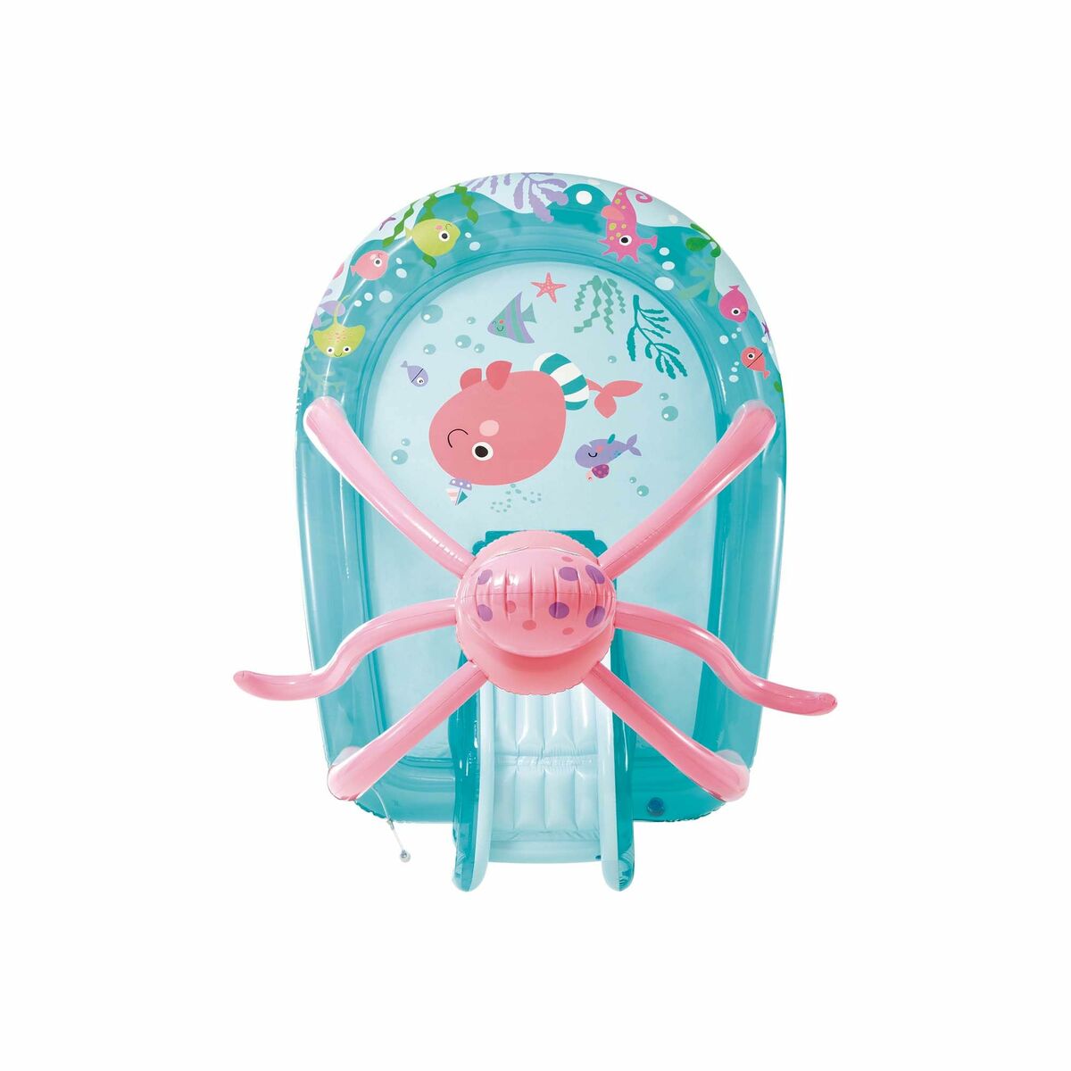 Uppblåsbar plaskpool för barn Intex Octopus 229 L 243 x 183 x 150 cm Bläckfisk - 4