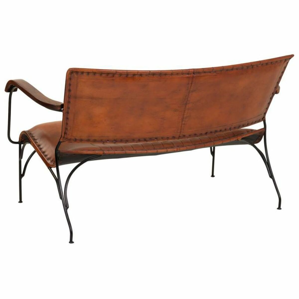 Soffa Alexandra House Living Brun 76 x 71 x 127 cm - 3