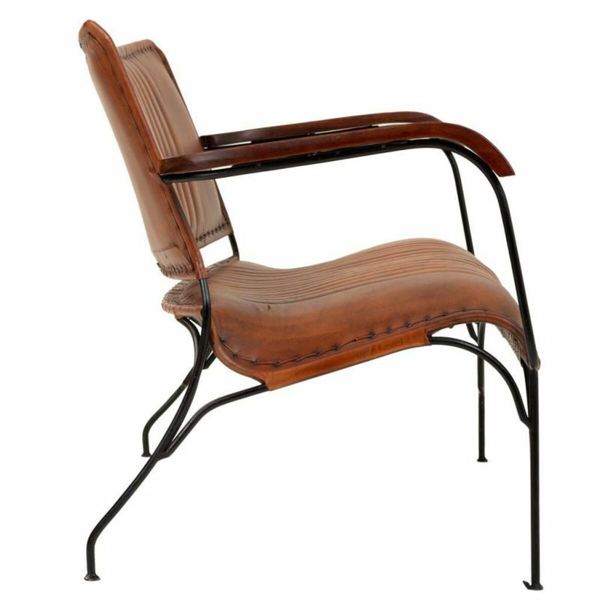 Soffa Alexandra House Living Brun 76 x 71 x 127 cm - 2
