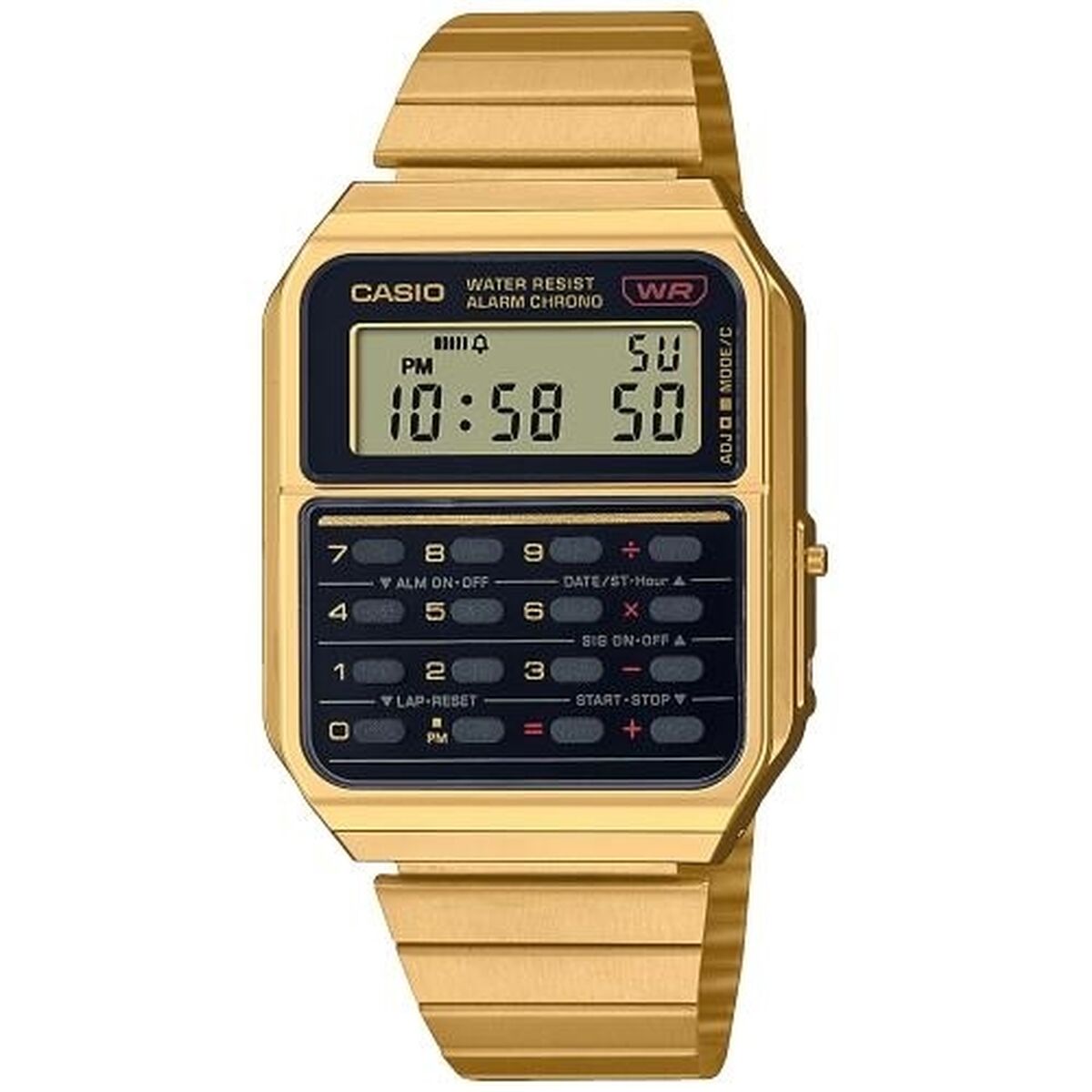 Herrklocka Casio VINTAGE CALCULATOR (Ø 34 mm)