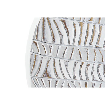 Vas DKD Home Decor 27 x 11 x 31 cm Vit Harts Modern
