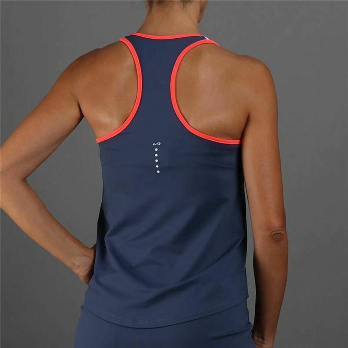 Sporttröja med ärmar Endless Speed II Indigo Blå - 9