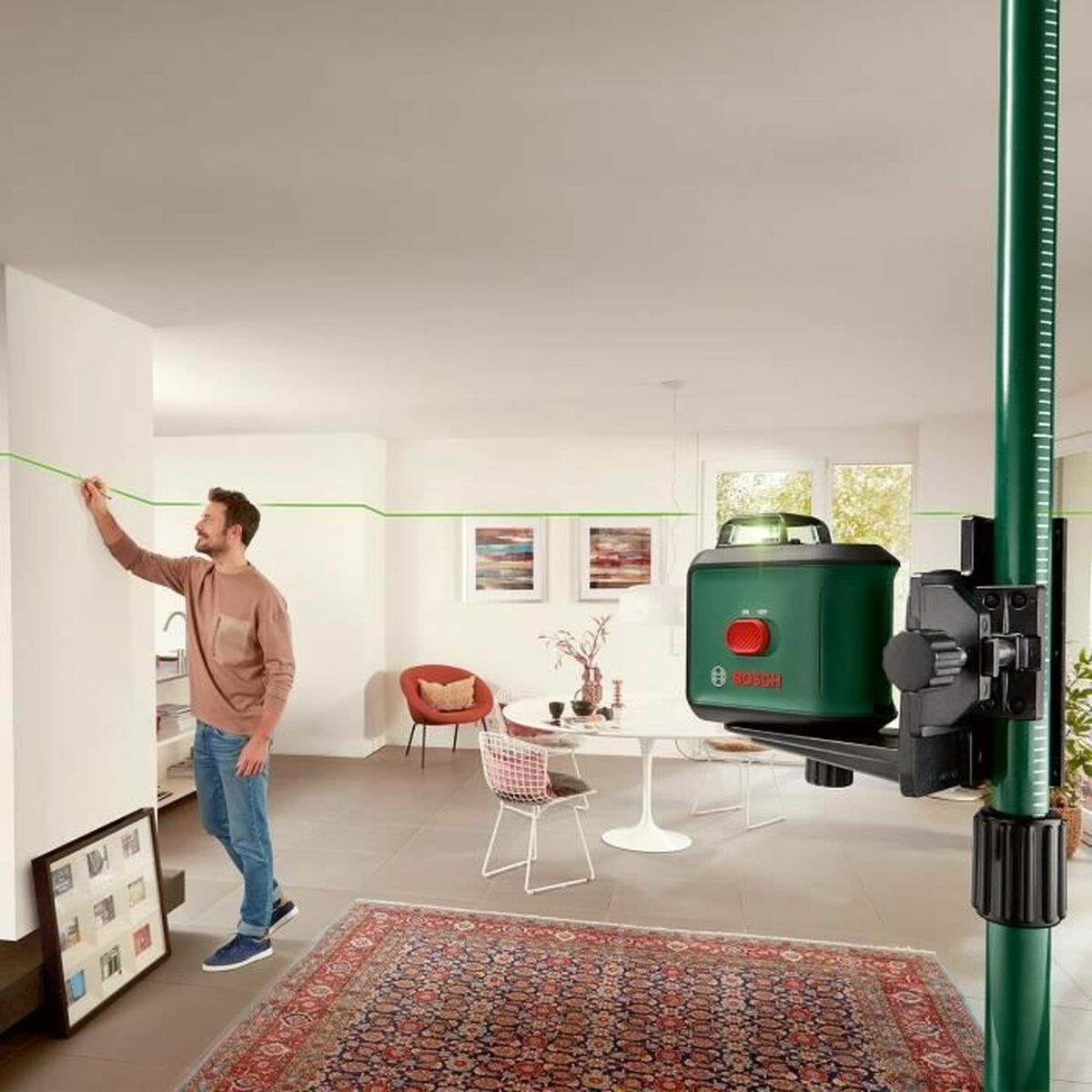 Stöd för lasernivå BOSCH - 5