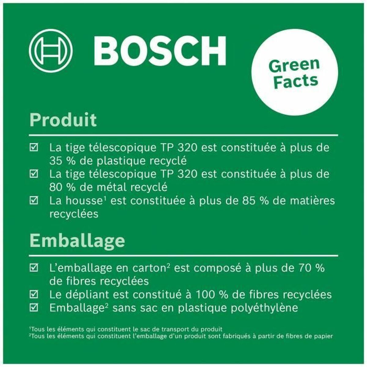 Stöd för lasernivå BOSCH - 3