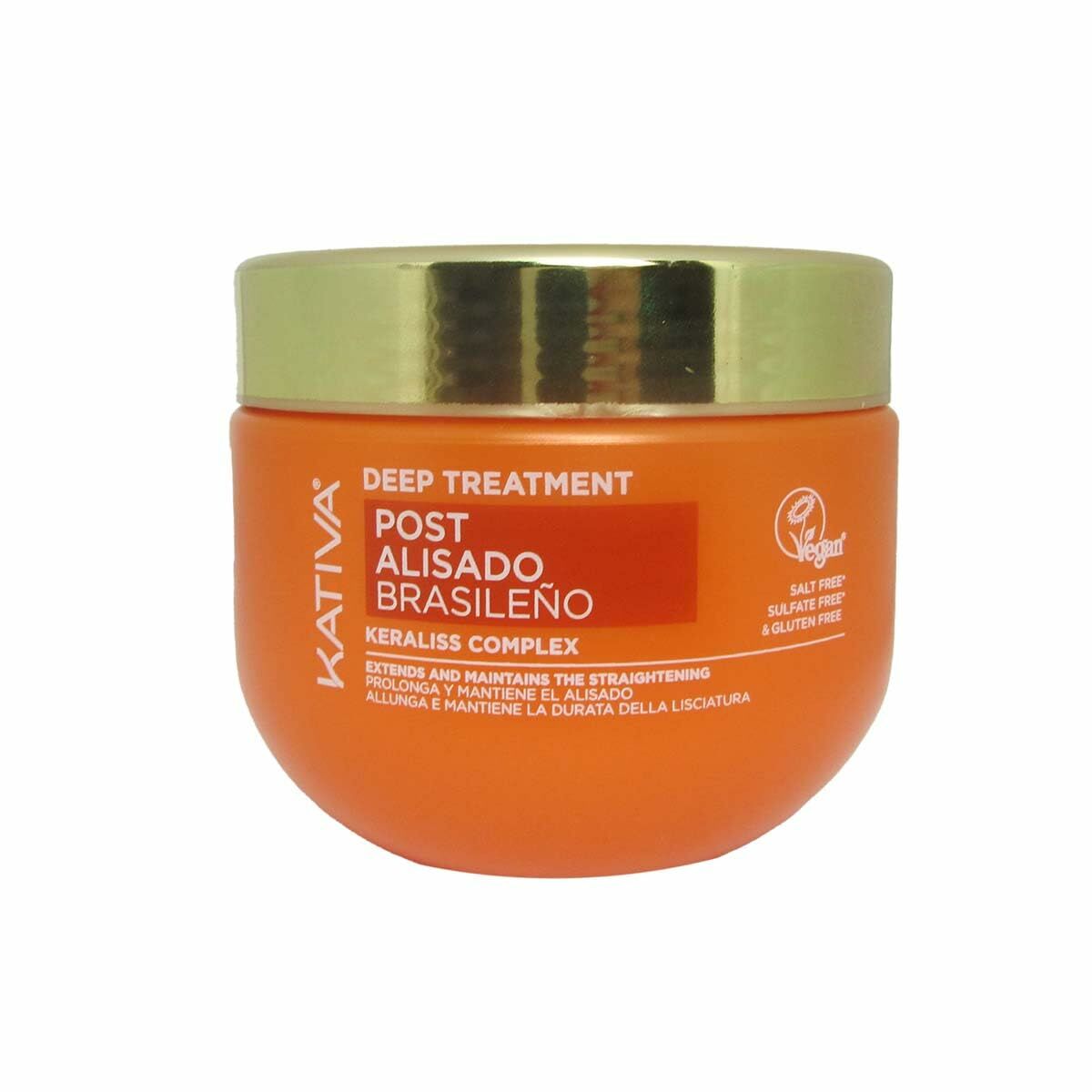 Stärkande hårinpackning Kativa KERATIN EXPRESS - 2